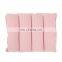 2018 Fashionable pink four folded multi function polystyrene car pillow seat cushion with zipper