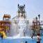 Mermaid Water Playground Equipment Fiberglass Water Slides for Amusement Park