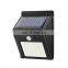 ip67 waterproof modern garden wall light solar motion sensor outdoor led wall light