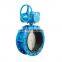 china goods wholesale double flanged eccentric butterfly valve