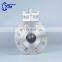 PN16 PN25 PTFE Seat Stainless Steel Seat Floating 2PC SS Ball Valve With Flange End