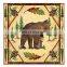 Tree shaped tempered glass cutting board cheap price