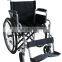 Good Price lightweight foldable  steel powder lightweight portable wheelchairs Made In China for elderly and disabled adults