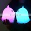 Newest baby night lamps safety silicone led flashing light for infant