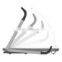 foldable treadmill,Factory direct selling mini electric treadmill machine,slat treadmill for under desk use