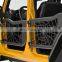 EAG Spyder Web tubular Doors with Side View Mirror for 07-18 Jeep Wrangler JK 4X4 off-road accessories