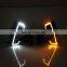 hot sale 3 function car LED flowing lamp DRL Daytime Running Light with turn signal light for Toyota hilux 2018 2020