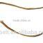 woman and lady Cheap Fashion microfiber and PU braided belt for cloth