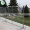 Chain link mesh portable temporary fence panel for construction