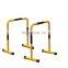 New Height Adjustable Gymnastics Fitness Push Up Dip Balance Stands Indoor Single Parallel Bars With Pull Up Bar