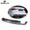 Carbon Fiber Rear Air Diffuser for Audi A3 2014