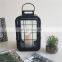 Custom Oem Design Geometric Lantern Metal Candleholder Iron Lantern Candle Holder For Home