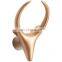 Nordic clothing store wall stereo perforation-free animal creative home cloakroom hook