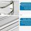wesda made in china stainless steel shelf towel rack bathroom 8627