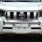 Plastic front bumper guard with LED Front Bumper Bar Protector For Toyota Land Cruiser Prado FJ150 GRJ150 TRJ150 2018 2020