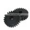 Different Size High Quality Black Nylon Customize Gears Plastic Gear Set