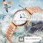 SKMEI 1223 ladies rose gold wrist watches manufacturer quartz movt 3atm stainless steel watch women