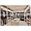U Shaped High Quality Wardrobes LED Light Luxury Bedroom Closets