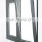 Elegant aluminium casement inside inverted window with double tempered glass