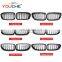 F30 F32 F33 F36 F10 F12 Carbon Fiber Front Mesh Grille for BMW 1 2 3 4 5 6 Series F20 F22
