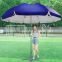 High density parasol commercial giant cantilever beach green and violet outdoor umbrellas