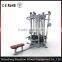 Gym equipment Multi Jungle / 4 Multi-Station TZ-4019/outdoor plastic jungle gyms/Factory directly sale
