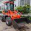 Good quality china 1.2ton  0.5m3  4WD 912 wheel loader mini front loader with 4 in 1 bucket