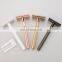 Hot Selling Removable Tiny Handle Double Edge Blade Metal Safety Shaving Razor