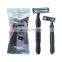 IGUETTA 5pcs/bag Stainless Steel Shaving Blades Male Personal Care Razor For Travel Twin Blades Shave Stick Sharp GF2-1882