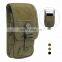 Tactical Double-layer Phone Pouch Bag Molle Mobile Phone Pouch Money Tools Belt Military Hunting Molle Fanny Bag Waist Bag