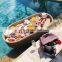 High Quality PE Rattan Floating Pool Tray Hotel Water Floating Breakfast Serving Tray