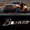 2022 Car Exterior Accessories Decoration For Ford Bronco Car Side Letters Sticker Emblem Logo Cover Accessories