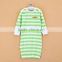 The New Children's Cotton Pajamas Newborn Baby Striped Robe