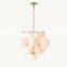 Modern Bubbles Ball Chandelier Frosted Glass Shade Pendant Light Fixture Home Office Ceiling Hanging Hall Living Room Decor