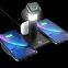 Mobile phone headphone watch wireless charger with night light 5 in 1 multifunctional fast wireless charger stand