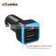 hot selling 5V 3.4A dual usb car charger