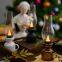 LED Christmas retro luminous kerosene lamp desktop Chinese New Year Halloween oil Table lamp Holiday Lighting decor Night Lights
