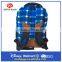 2016 New Trendy Leisure 800D PU Leather & Canvas Backpack