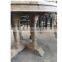 RE-1504 Wood Carved Dining Table Legs Reclaimed Wood 12 Seater Dining Table