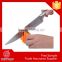 Mini kitchen knife sharpener with keychain, ceramic professional knife sharpening stone