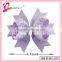 Adult ribbon bow hair accessories hot selling hair bows with clips,cheerleading ribbon