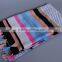 New Style Viscose Fringe Striped Dot Printed Turkey Scarf