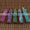JF6824 hot sale natural crystal quartz druzy connector druzy pendants