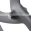 2016 700C front 3 spokes clincher 3s wheels rear carbon Clincher Disc wheelset DC-01 3K matt fit for TT bike