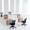 Top new Aluminum partition Office Workstation Cubicle for 4 person ( SZ-WS462)
