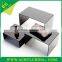 U-shape clear acrylic wallet display stand with 170g, 3mm imported PMMA purse display with 155*110*85mm