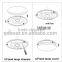 Battery Operated Patterned Led Ceiling Lamps 10w 15w 20w 25w 30w