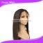 brazilian human hair font lace wig, 16", straight, natural color