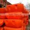 HDPE foam material pipe floats for dredging project
