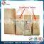 5lb Quad Sealed Aluminum Foil Kraft Paper Coffee Bags With Valves
